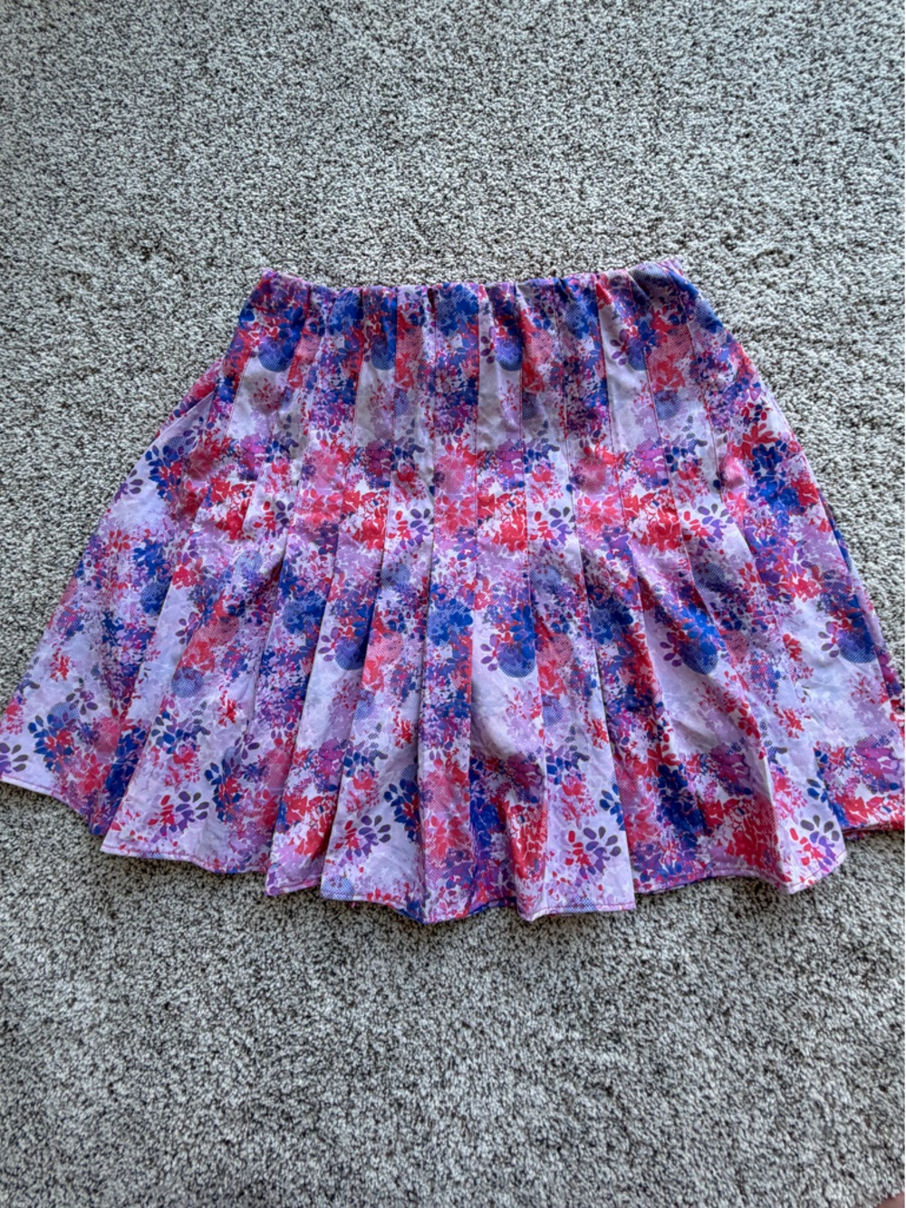 Kyodan Golf Pleated Skirt Skort Floral Pink Purple Size P/S Activewear - Picture 2 of 6